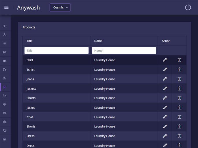 Delivoo admin App Growmoon