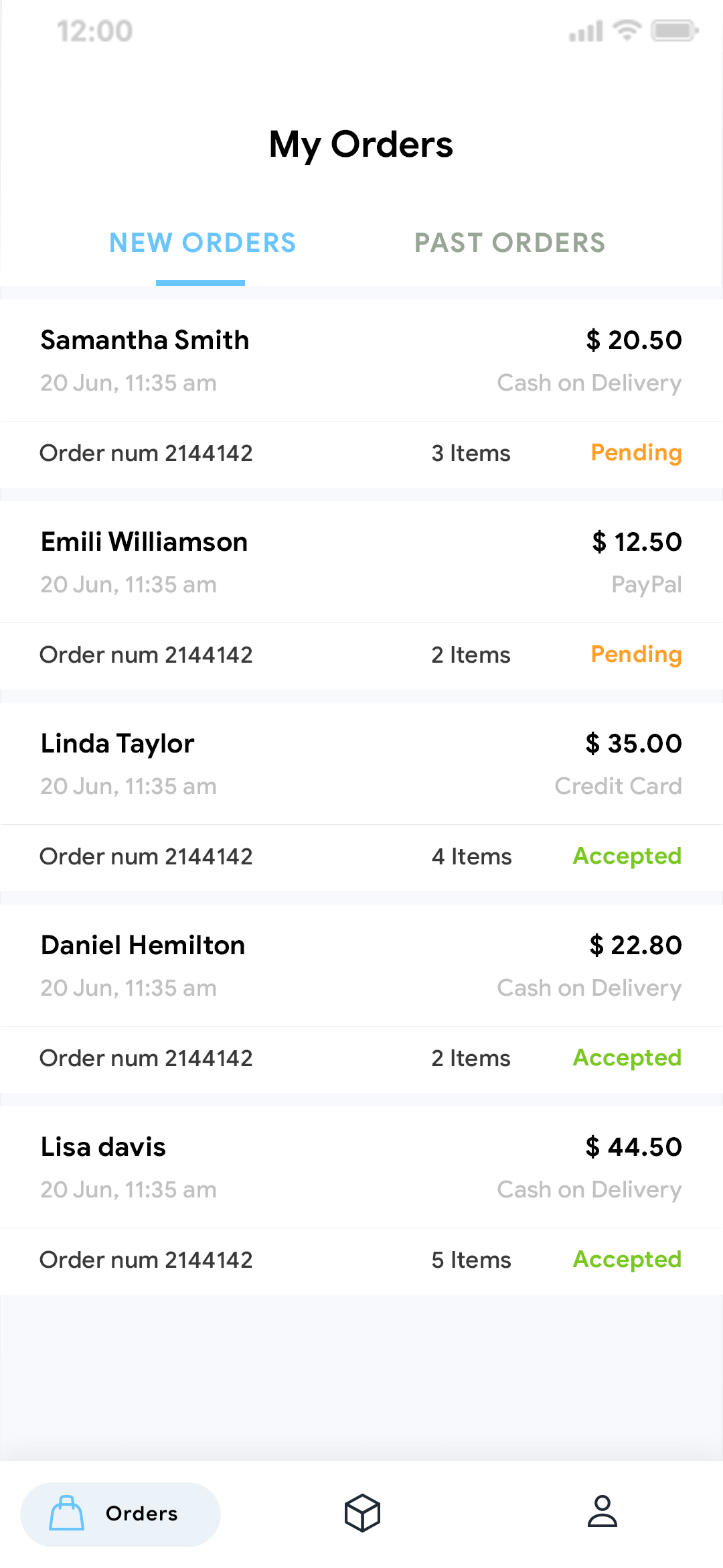 Delivoo Vendor App Growmoon