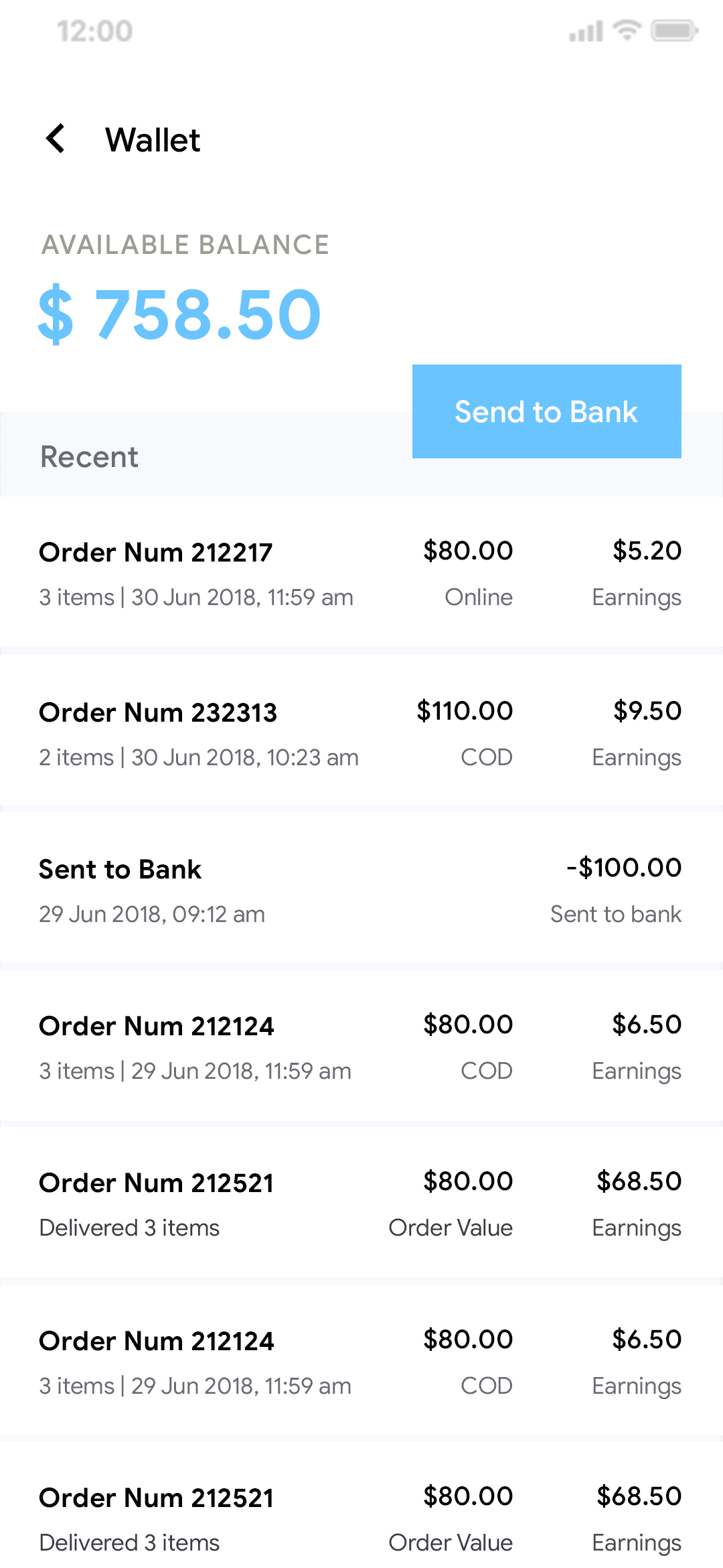Delivoo Vendor App Growmoon