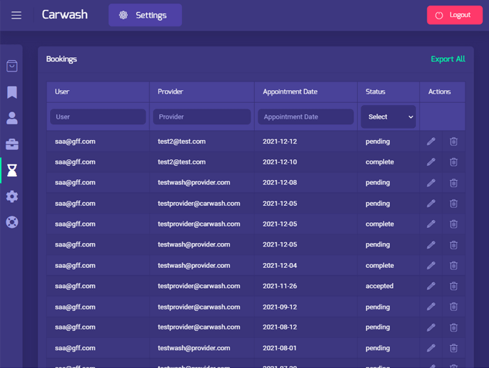Delivoo admin App Growmoon