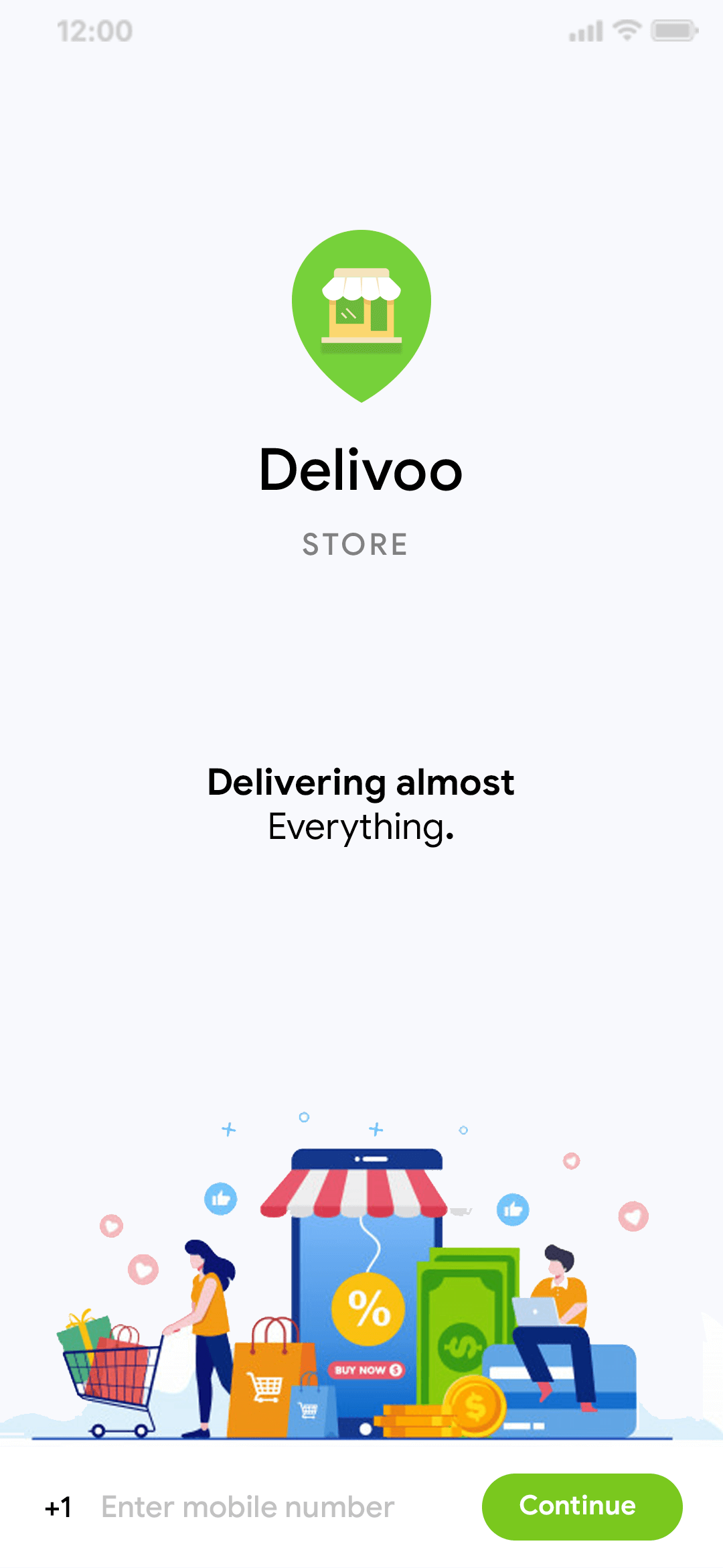 Delivoo Vendor App Growmoon