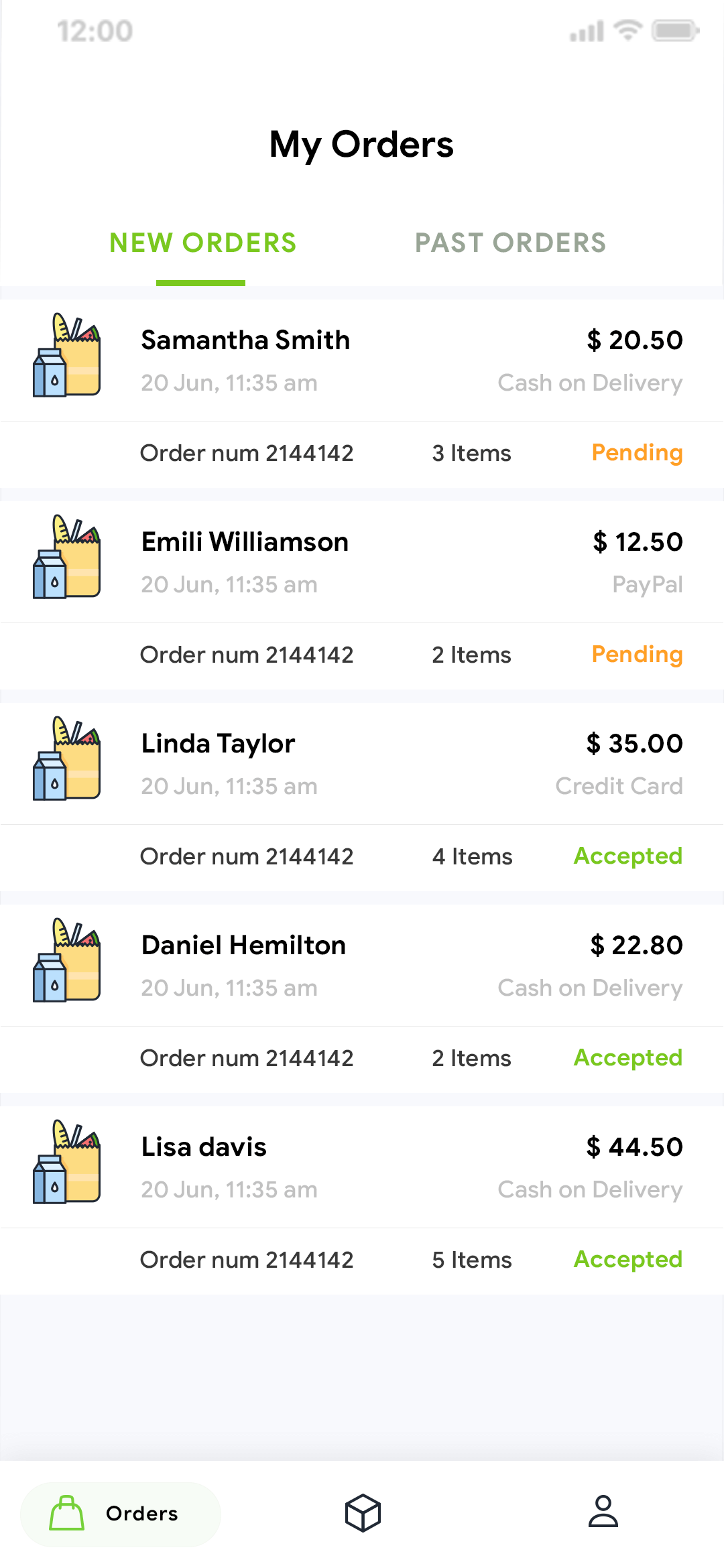 Delivoo Vendor App Growmoon