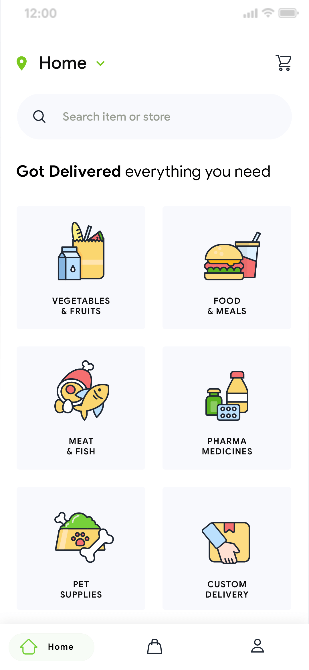 Delivoo User App Growmoon 