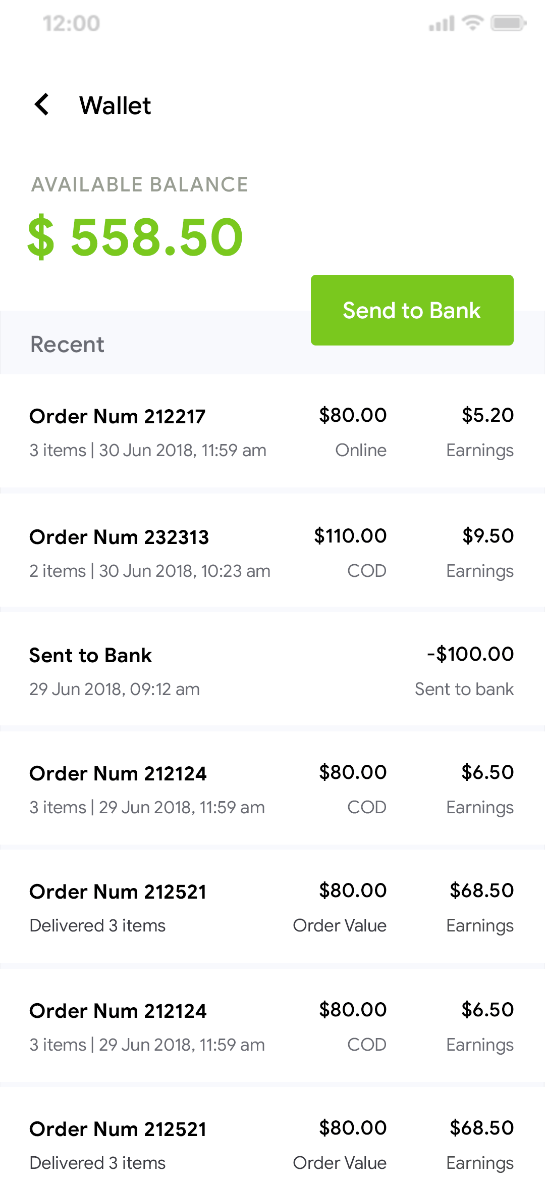 Delivoo Vendor App Growmoon