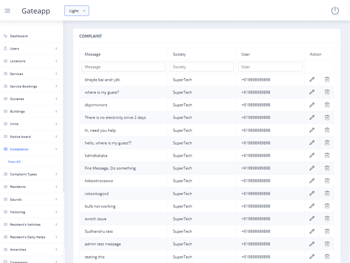 Delivoo admin App Growmoon