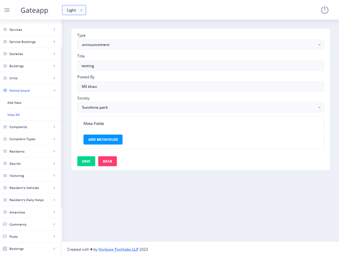 Delivoo admin App Growmoon