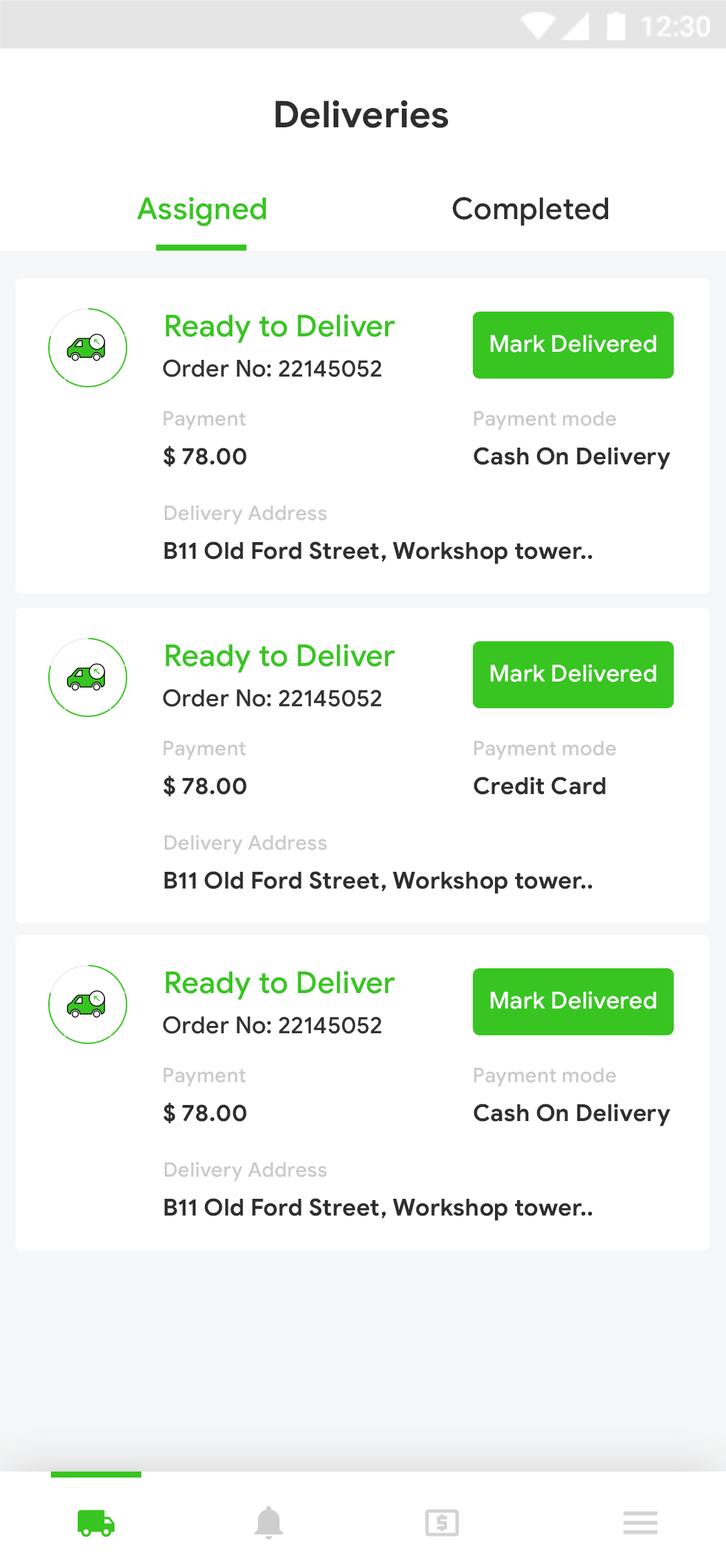 Delivoo deliver App Growmoon