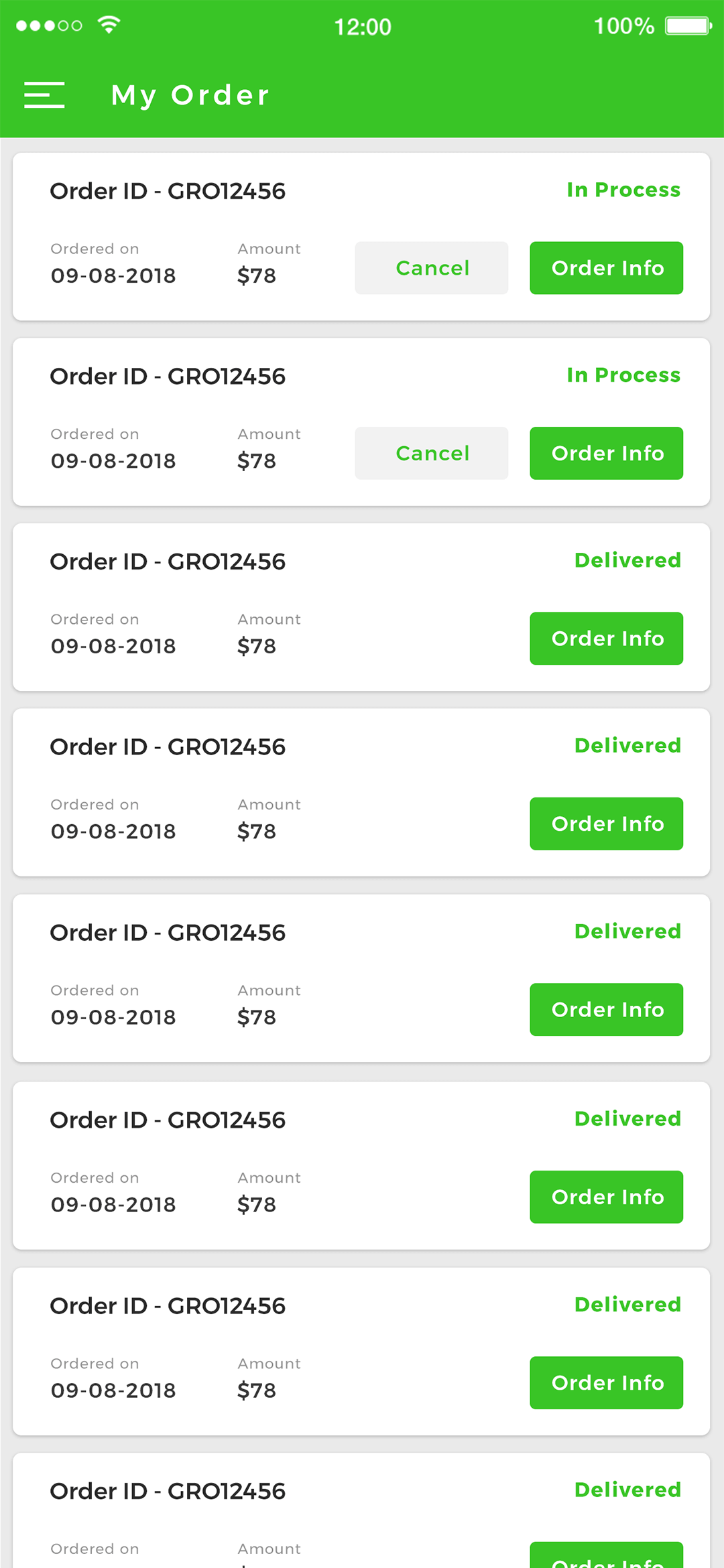 Delivoo User App Growmoon