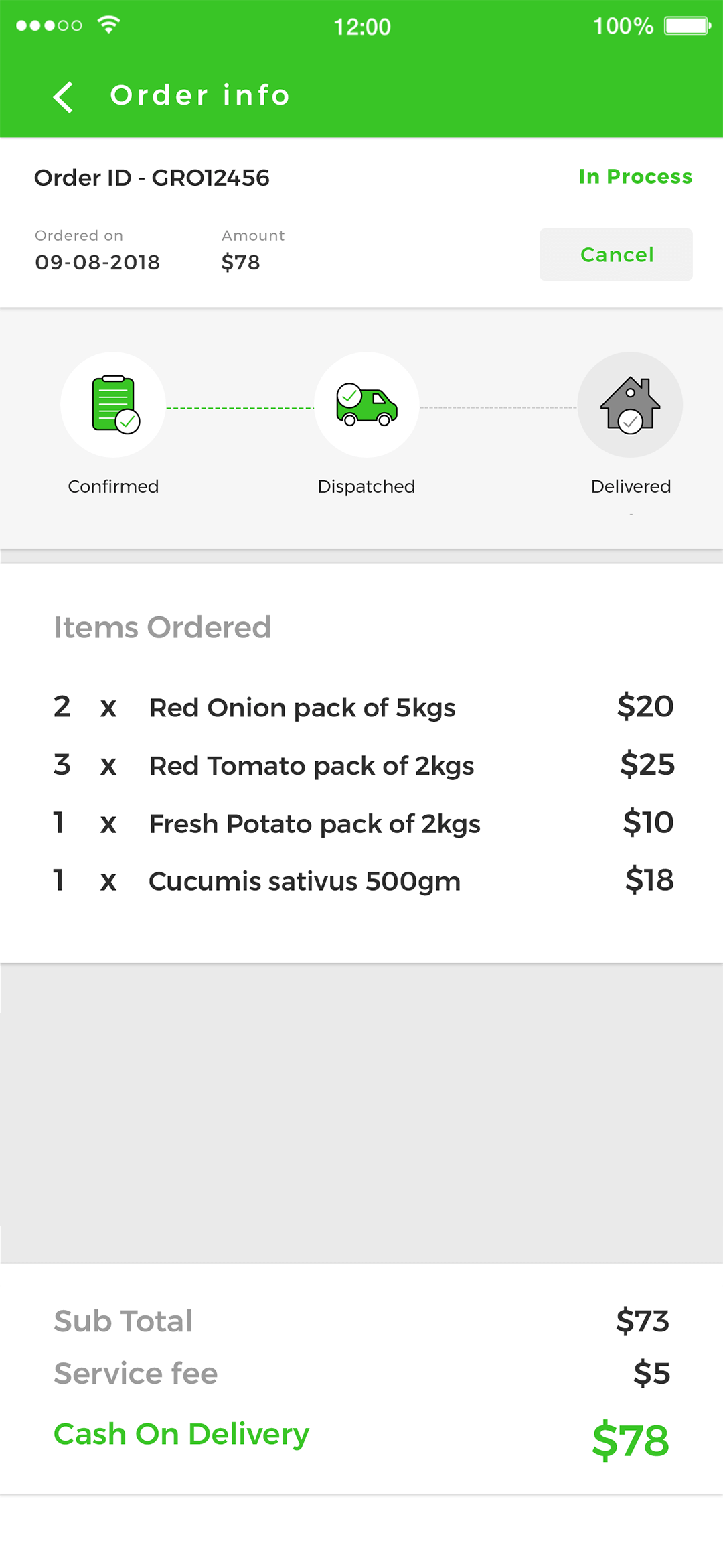 Delivoo User App Growmoon