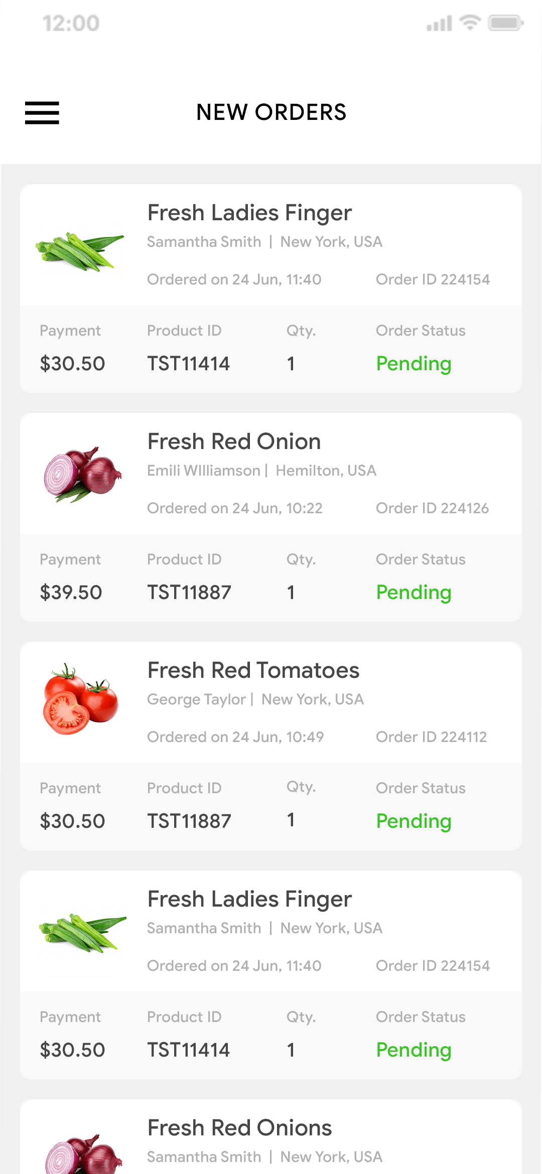 Delivoo Vendor App Growmoon
