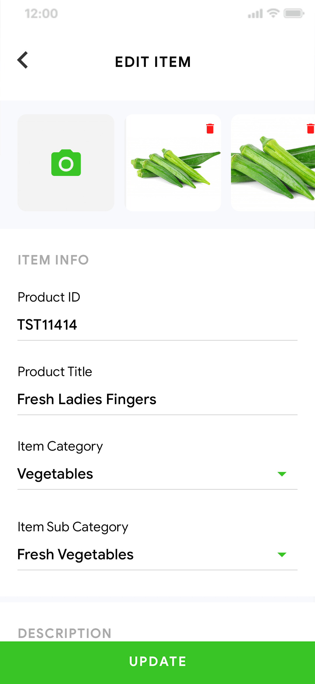 Delivoo Vendor App Growmoon