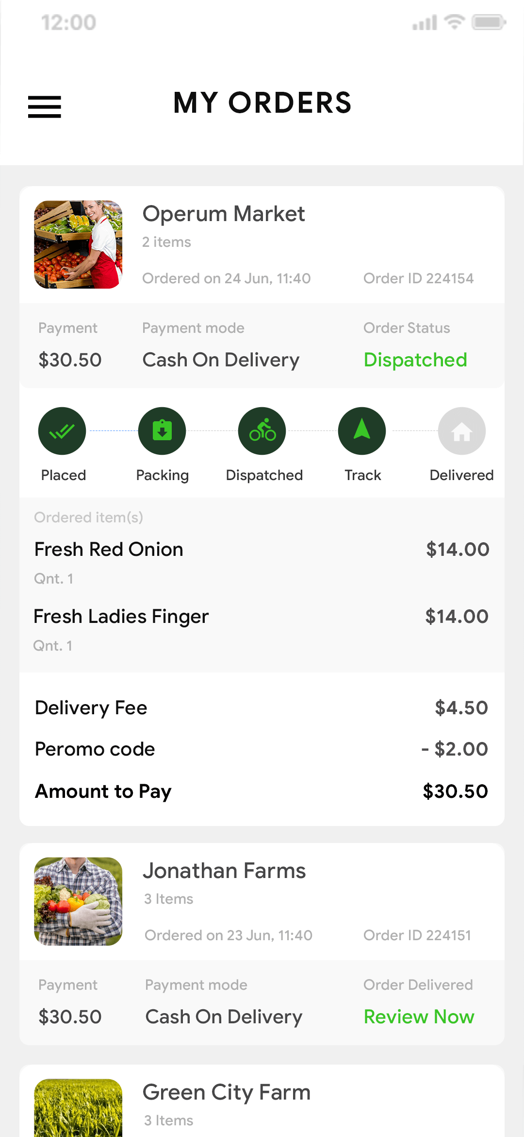 Delivoo User App Growmoon