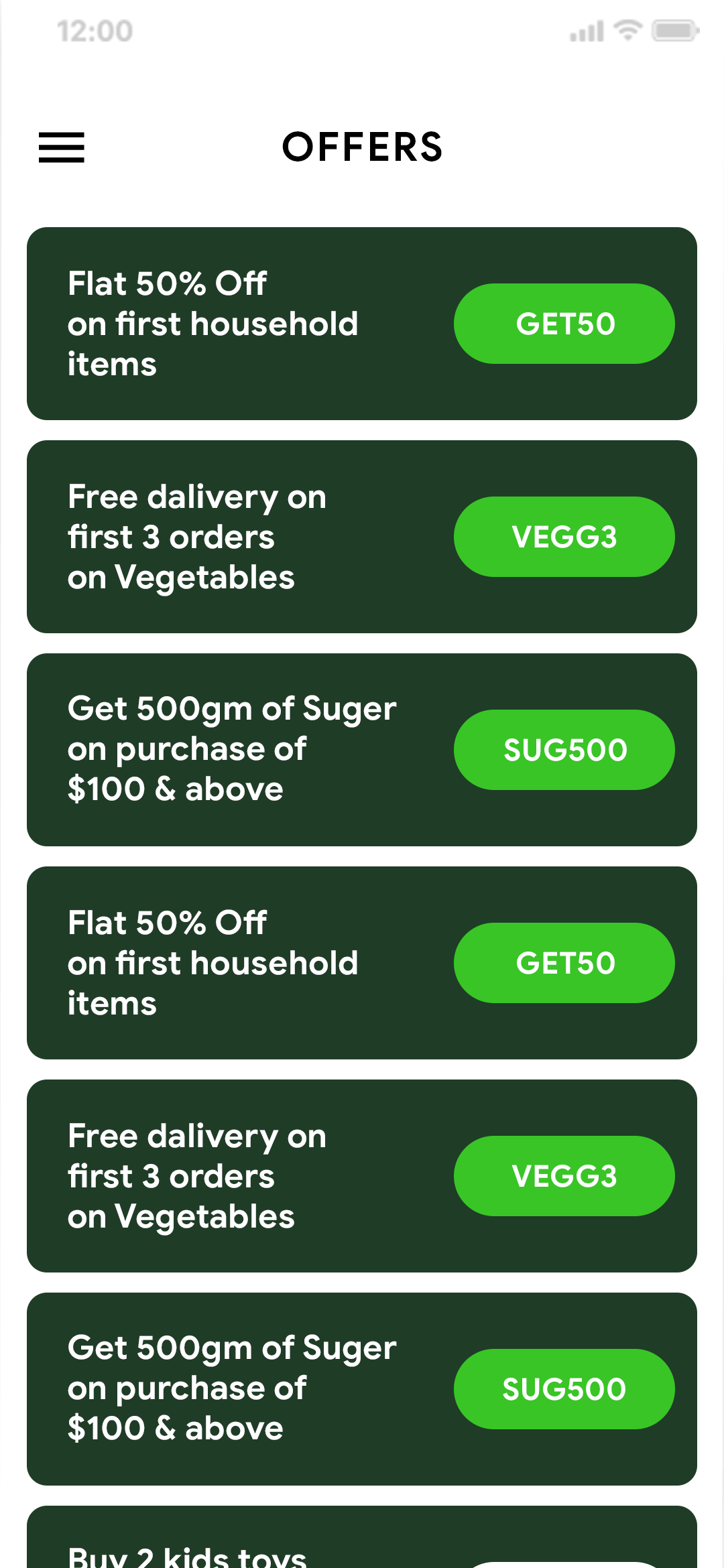 Delivoo User App Growmoon
