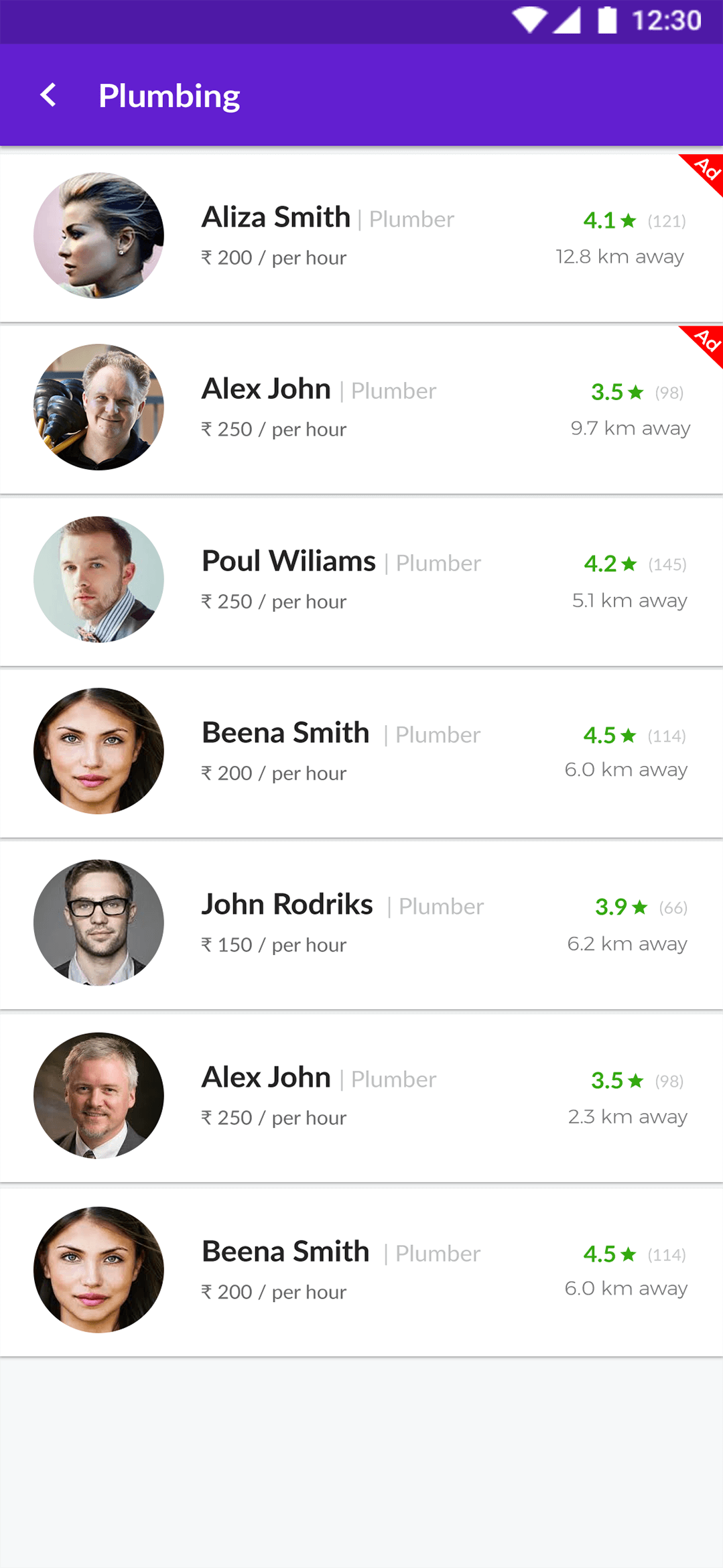 Delivoo User App Growmoon 