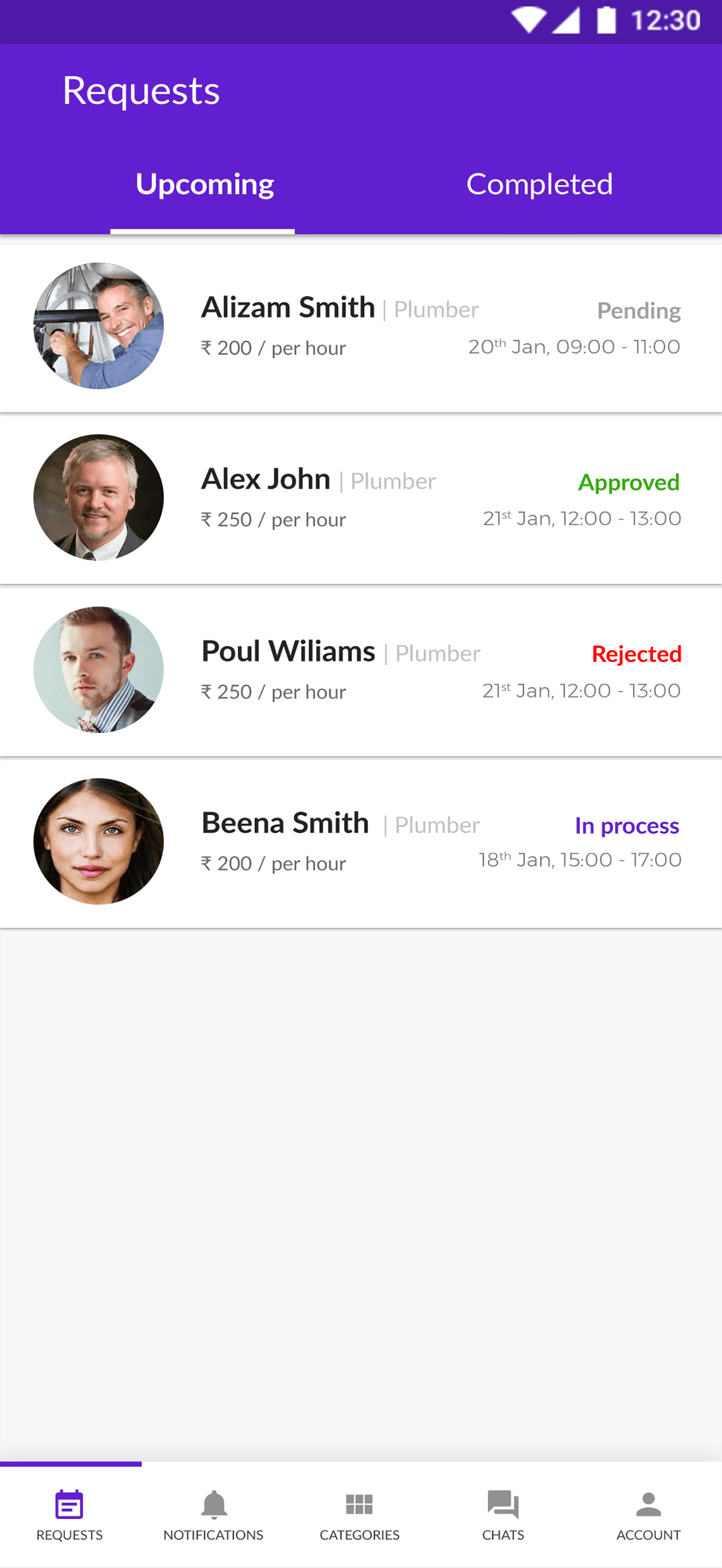 Delivoo User App Growmoon
