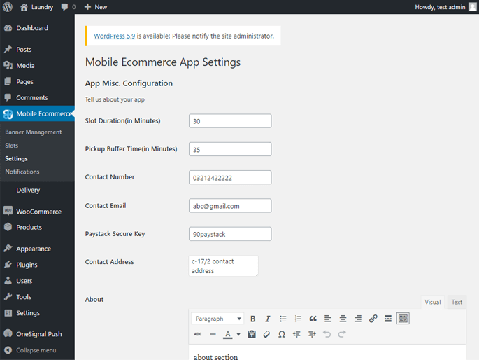 Delivoo admin App Growmoon
