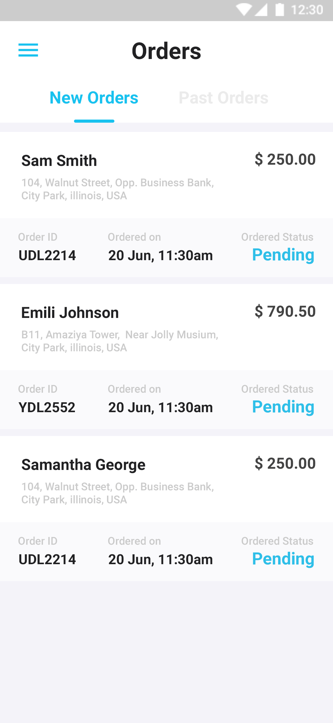 Delivoo Vendor App Growmoon