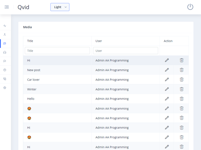 Delivoo admin App Growmoon