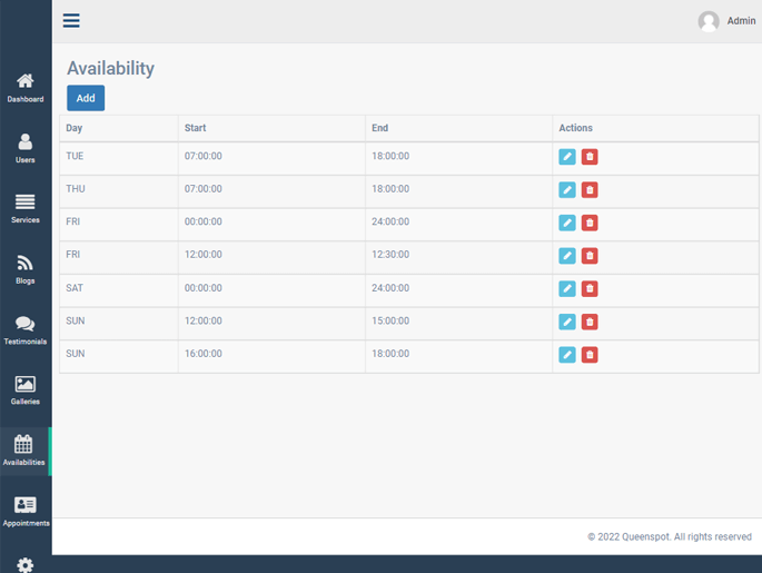 Delivoo admin App Growmoon