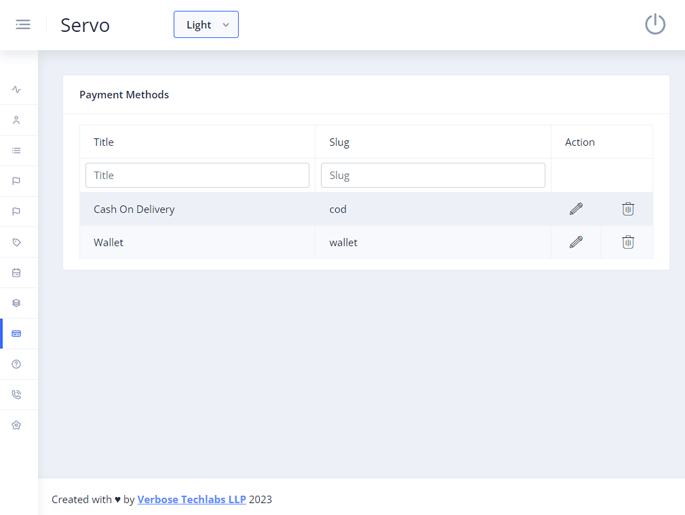 Delivoo admin App Growmoon