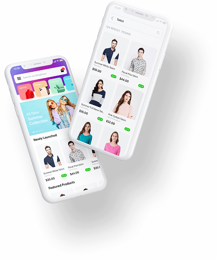 Multi Vendor eCommerce app with Vendor and Delivery App