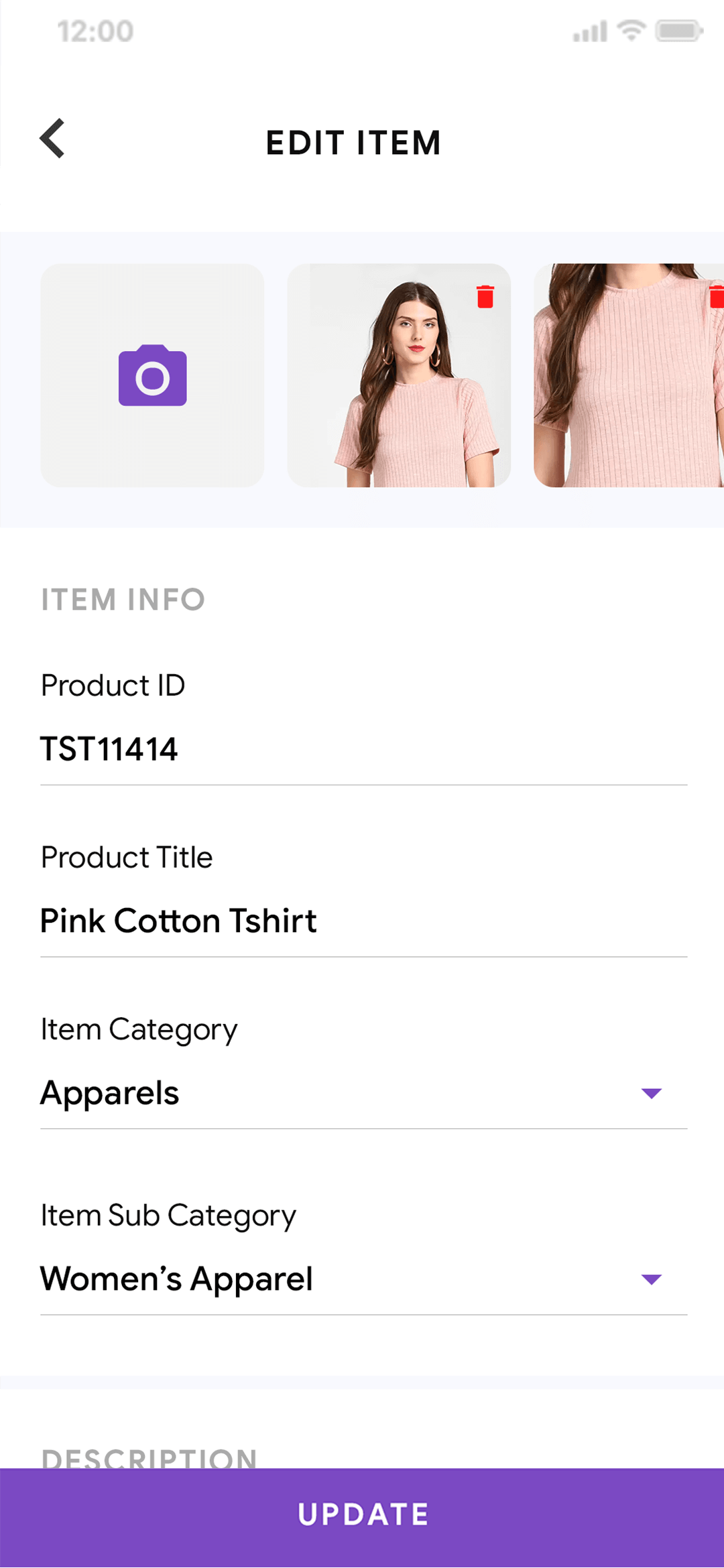 Delivoo Vendor App Growmoon