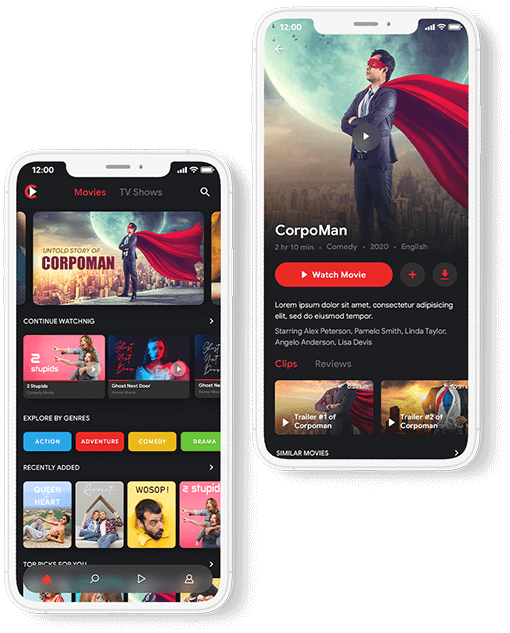 clipix movies web series streaming app